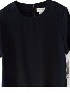 Classic Black Women's Blouse